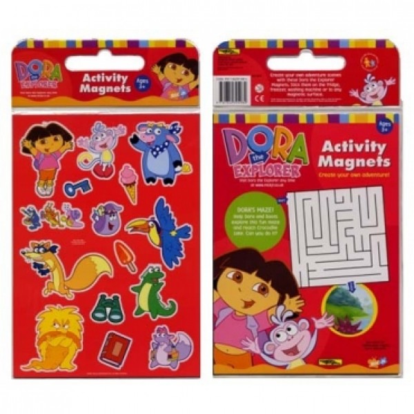 小小探險家朵拉磁貼遊戲包-Dora The Explorer Activity Magnets--DORA 