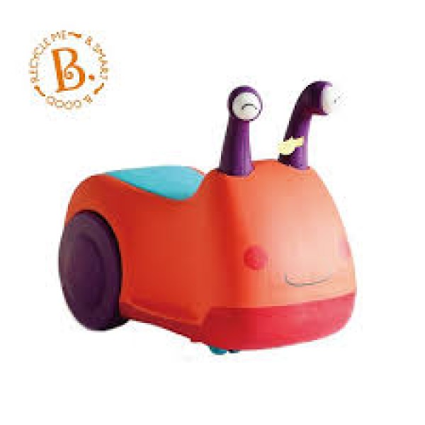 美國【B.Toys】感統玩具 蝸牛叭噗 BX1388Z   