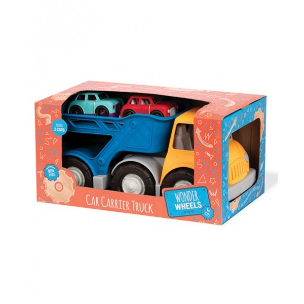 美國【B.Toys】感統玩具 battat-wonder wheels系列 高乘載運輸拖車 VE1020Z 