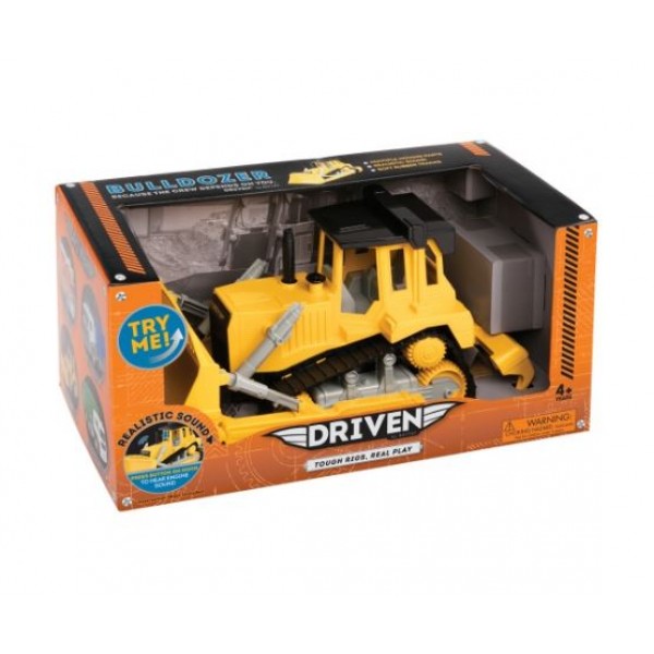 美國【B.Toys】感統玩具 battat-Driven系列 推土機Bulldozer  WH1004Z  缺貨中